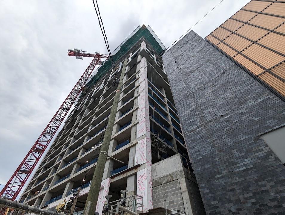 ST Images: JPX Works tower eclipses halfway point over Spring